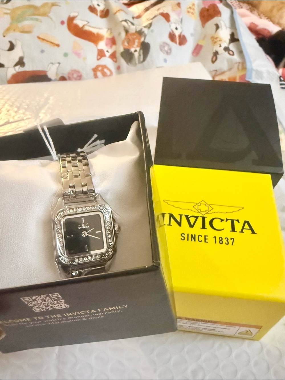 Invicta Celestial Women’s 24mm Silver Crystal Watch – New With Tags